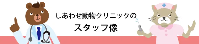 しあわせ動物クリニックのスタッフ像